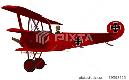 fighter plane, airplane, FokkerDr1 89598513