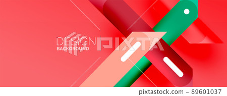 Background overlapping lines. Dynamic lines abstract wallpaper. Straight lines composition vector illustration for wallpaper banner background or landing page Background overlapping lines. Dynamic lines abstract wallpaper. Straight lines composition vector illustration for wallpaper banner background or landing page 89601037