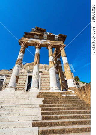 Capitolium Roman Temple or Tempio Capitolino - Brescia Lombardy Italy 89601826