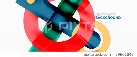 Color geometric stripes, lines abstract background. Minimal geometric template for wallpaper, banner, presentation Color geometric stripes, lines abstract background. Minimal geometric template for wallpaper, banner, presentation 89601842