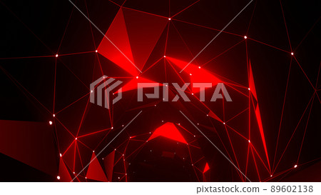 VJ Tunnel Dot Line Mesh Plexus Red [There is another Ver] 89602138