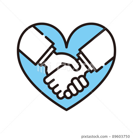 握手【商務圖標系列】 握手【商務圖標系列】 89603750