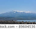 Kisakata Fishing Port and Mt.Chokai 89604536
