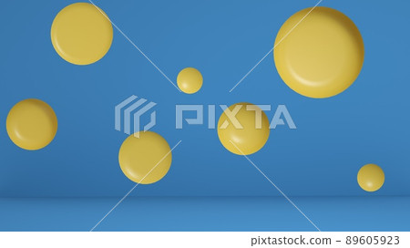3d rendering podium minimal blue and yellow background scene, minimal abstract background 3d rendering podium minimal blue and yellow background scene, minimal abstract background 89605923