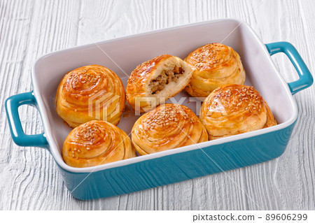 snail shaped hand pies with mutton fillings snail shaped hand pies with mutton fillings 89606299