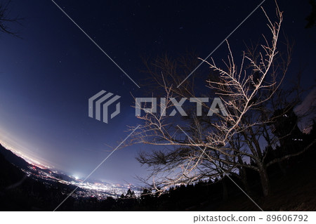 矢津峠的菜花台展望台的夜景 89606792