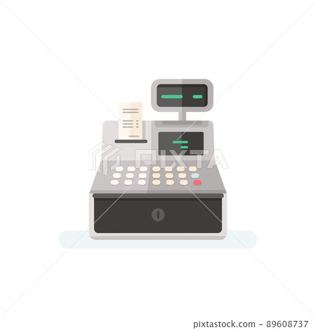Cash register icon. Store counter machine-插圖素材 [89608737] - PIXTA圖庫