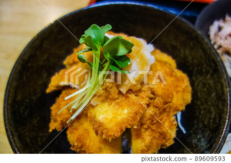 Soy sauce katsudon [local gourmet in Ono City, Fukui Prefecture] 89609593
