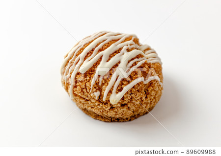 Cookie shoe on white background 89609988