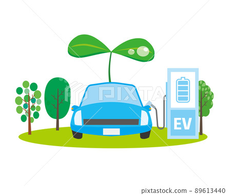 電動汽車的生態形象 89613440