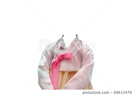 Women's Hanbok, ID photo, photo collage 89613479