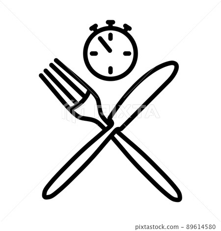 Fast Lunch Icon 89614580