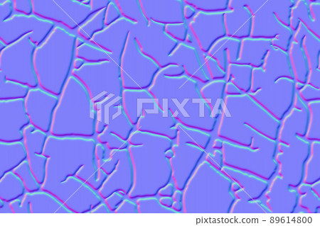 Normal map seamless texture of cracked surface Normal map seamless texture of cracked surface 89614800