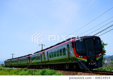 [JR四國2700系列氣動車/特快南風]土贊線：Gomen-Tosa Otsu 89614954