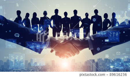 跨國人士的商業形象 89616236