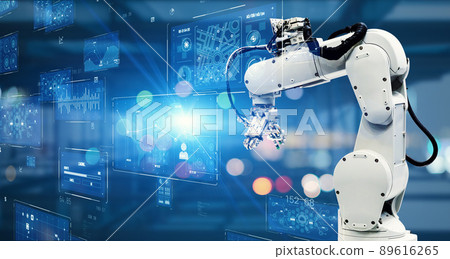 Industrial robots and technology factory automation 89616265