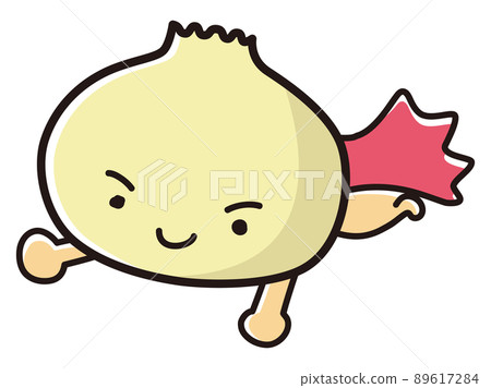 Illustration of Chinese steamed hero character 89617284