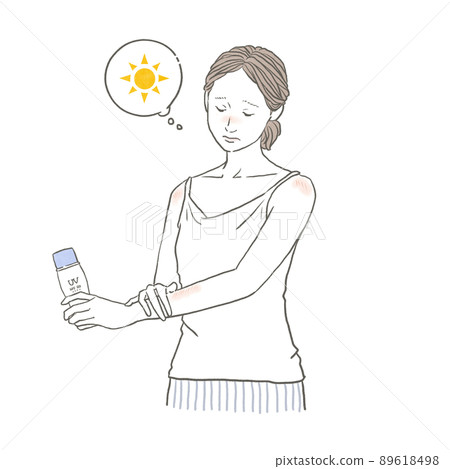 曬黑的女人 89618498