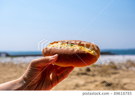 [Sandy beach] Egg roll bread 03 89618785