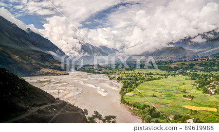 Kunar aka Chitral or Kama river, Khyber Pakhtunkhwa province Pakistan Kunar aka Chitral or Kama river, Khyber Pakhtunkhwa province Pakistan 89619988