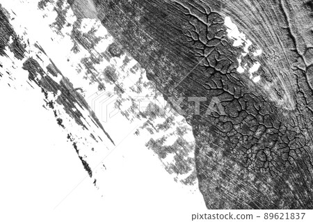 blue purple red yellow abstract acrylic painting color texture on white paper background by using rorschach inkblot method 89621837