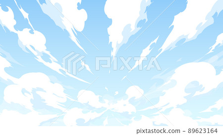 來自center_effect style_16:9的酷雲和天空背景插圖 來自center_effect style_16:9的酷雲和天空背景插圖 89623164