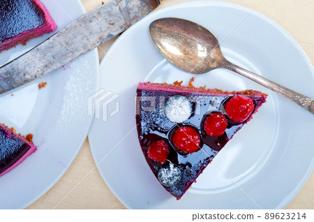 blueberry and raspberry cake mousse dessert blueberry and raspberry cake mousse dessert 89623214