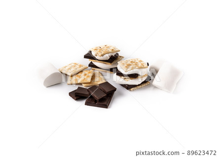 Homemade smores 89623472