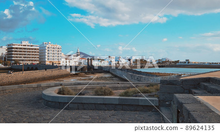 Seafront of Arrecife town. Lanzarote Island. Spain 89624135