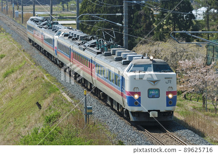 王羽本線小井川嘉戶 JR 東 485 系列 (秋田) 鹿鹿補充 89625716