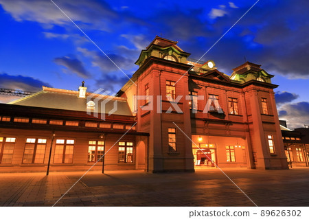 [福岡縣]JR門司港站夜景 89626302