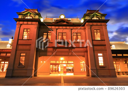 [福岡縣]JR門司港站夜景 89626303