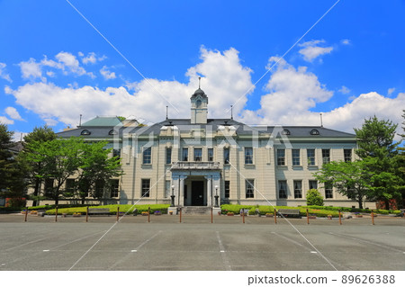 [Yamaguchi Prefecture] Former Yamaguchi Prefectural Assembly Building under clear skies (Yamaguchi Prefectural Government Museum) 89626388