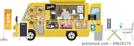 Kitchen car bento shop Kitchen car bento shop 89626574