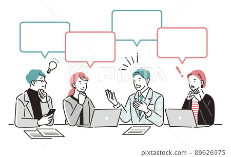 Business person having a person meeting Business person having a person meeting 89626975