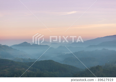 Mountains silhouette Mountains silhouette 89627919