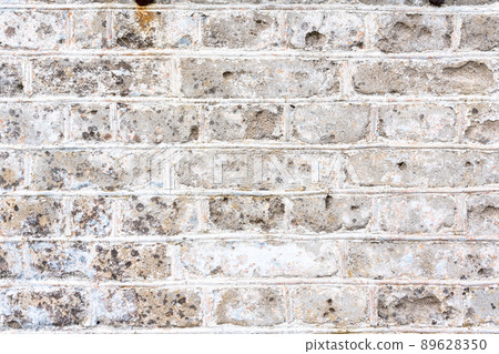 Abstract white brick wall textured background. old brick Abstract white brick wall textured background. old brick 89628350