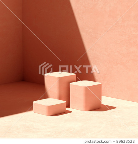 exhibition mock-up, display podium 89628528