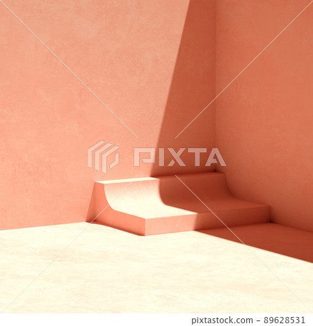 exhibition mock-up, display podium 89628531