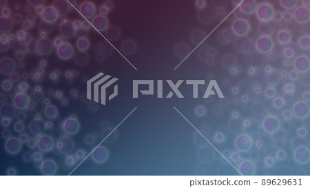 Texture Iridescent soap bubble circle message Maru ball gloss transparent virtual background 89629631