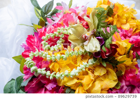 夏威夷配飾夏威夷花環夏威夷草裙舞芙蓉 89629739