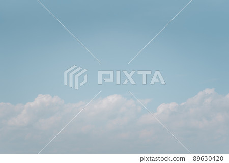 Sky cloudscape with blue sky and white clouds 89630420