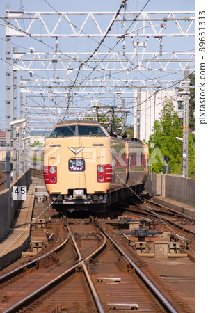 JNR Limited Express Color Limited Express Yakumo Izumo City Station 89631313