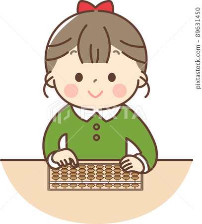 採取算盤的女孩 採取算盤的女孩 89631450