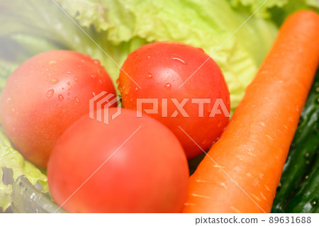 Easy-to-use kitchen vegetables for a healthy image 89631688