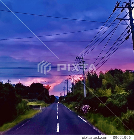 Dusk of the evening 89631966