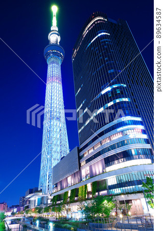 為紀念東京晴空塔城開業 10 週年的“官方人物空空醬作文” 89634587