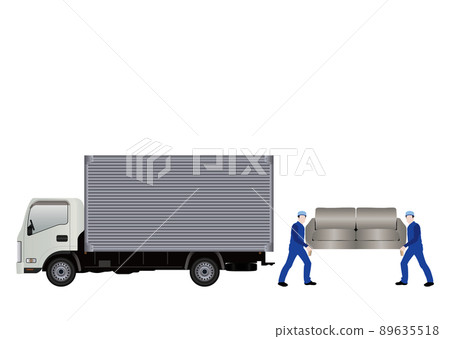 Moving and trucks 89635518