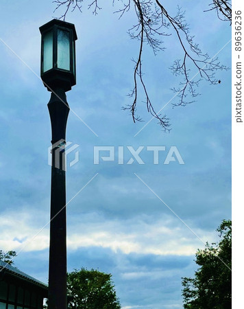 京都黃昏路燈日式懷舊形象 京都黃昏路燈日式懷舊形象 89636236