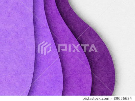 紫色3D畫紙背景素材光柵素材 89636684